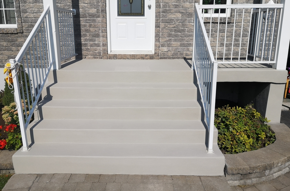Concrete steps